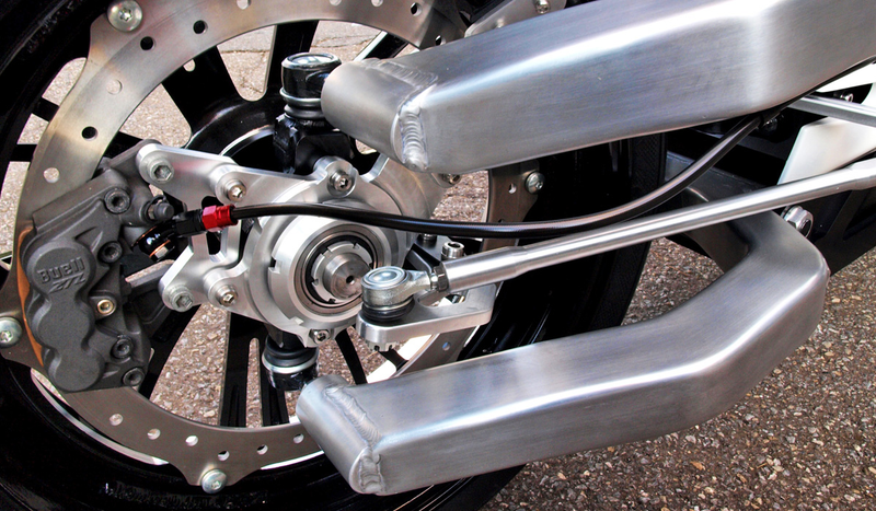 Illustration for article titled This Stunning Electric Bike Is Like a Jet Fighter On Two Wheels